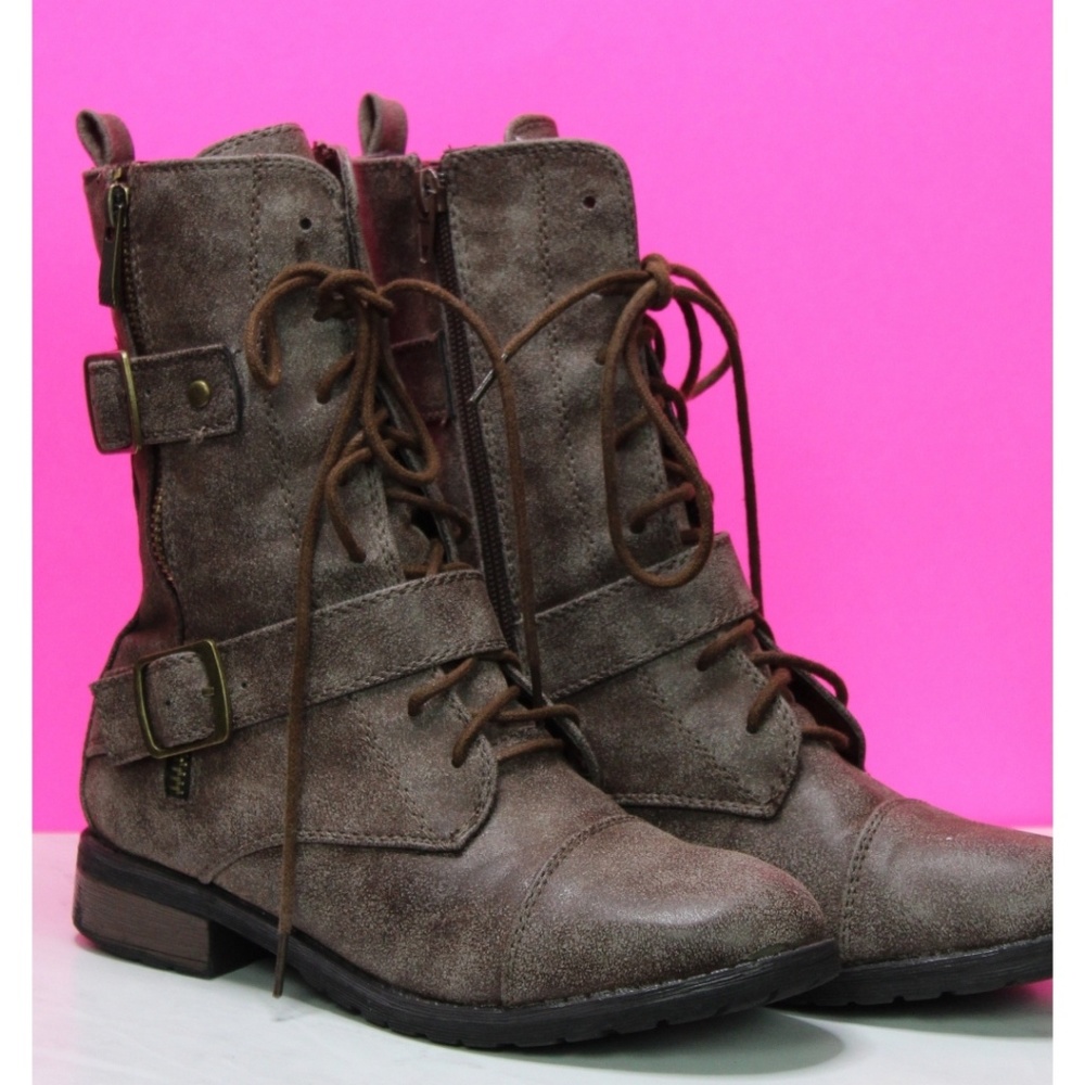 Rusted Ankle Boots